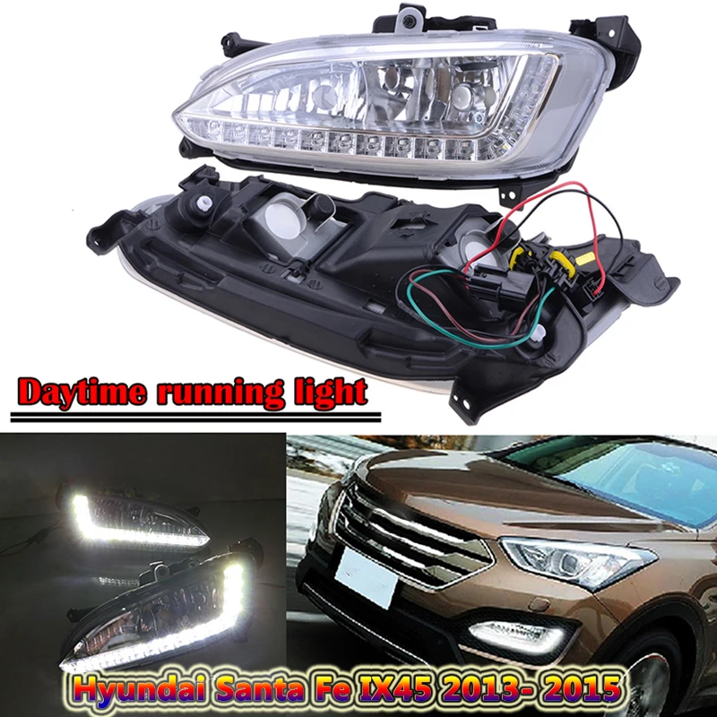 Светодиодные дневные ходовые огни водонепроницаемые противотуманные фары DRL