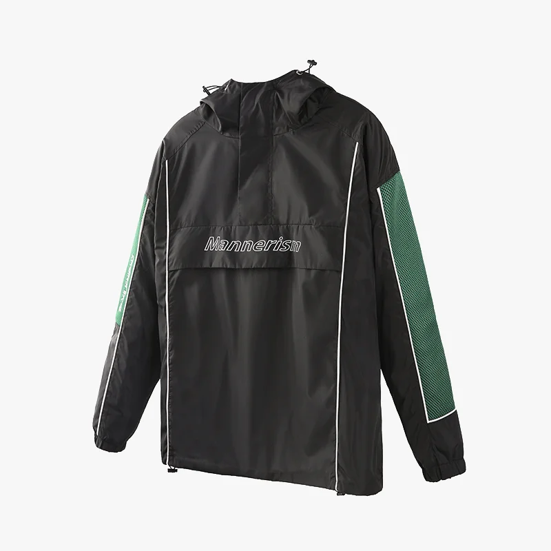 VIISHOW осенние куртки для мужчин брендовая одежда сетки Лоскутная модная куртка