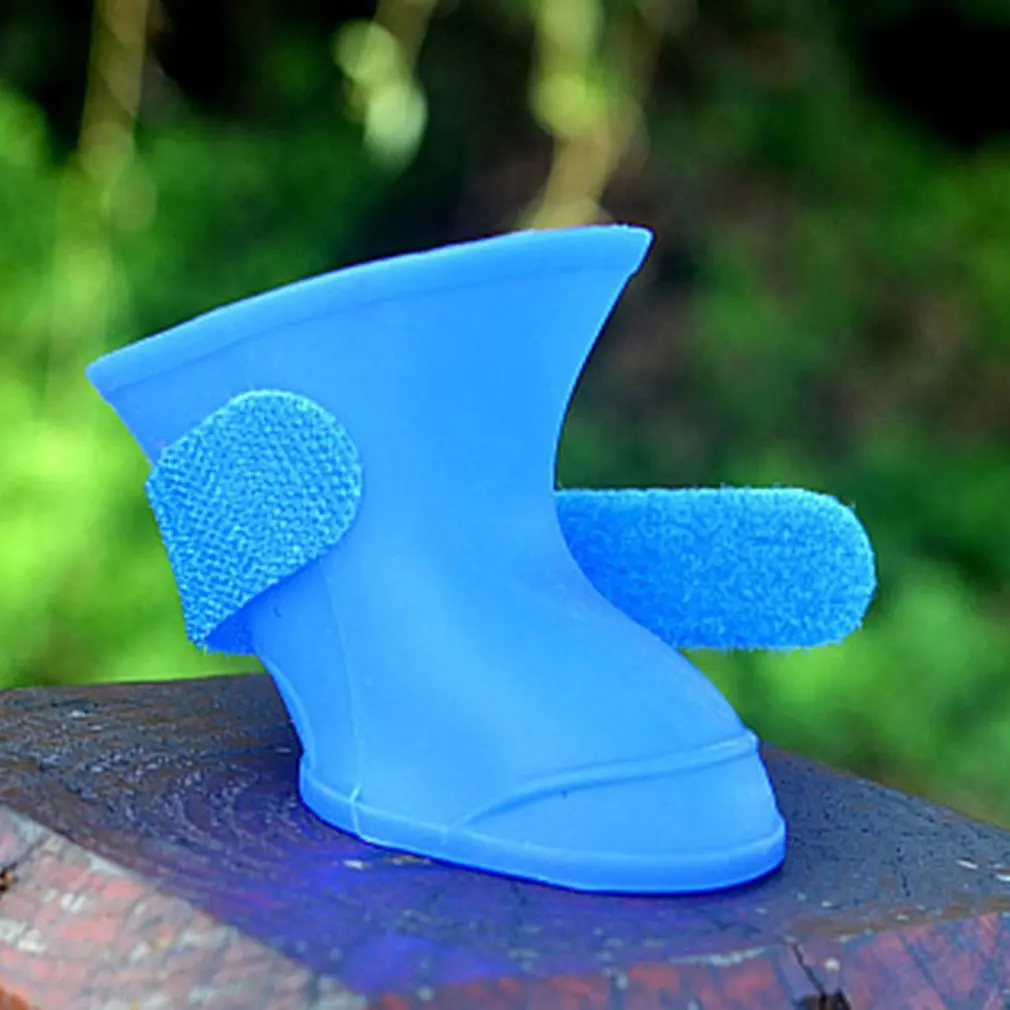 4 шт./компл. обувь для домашних животных Водонепроницаемые дождевые сапоги