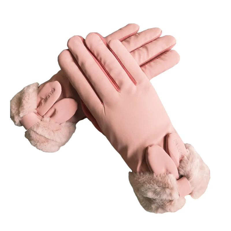 

Falcon Plan Fashion Women Touchscreen Gloves Autumn Winter Warm Full Finger Mittens Outdoor Sport Female Gloves