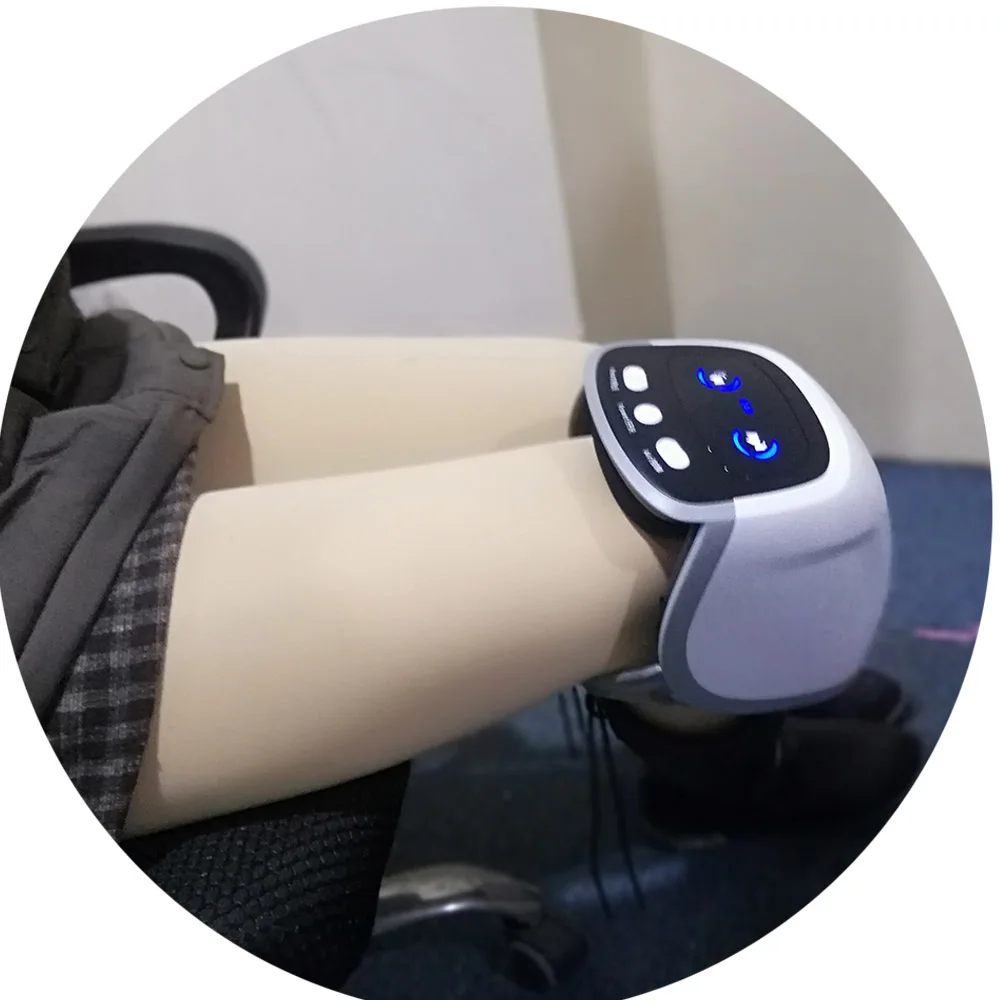 Beli Pemanasan Kaki Massager Dengan Kompresi Udara Untuk Lutut Betis Kaki Bahu Lengan Pereda Nyeri Listrik Kaki Pijat Pendukung Bersantai