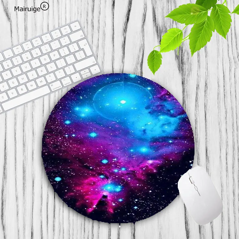 20X20CM Большая Акция Цветные Разноцветные игровые круглые коврики для мыши, коврики для мышки, размер для 20*20 см, Круглый Резиновый Коврик для компьютерной мыши - Цвет: 20X20CM