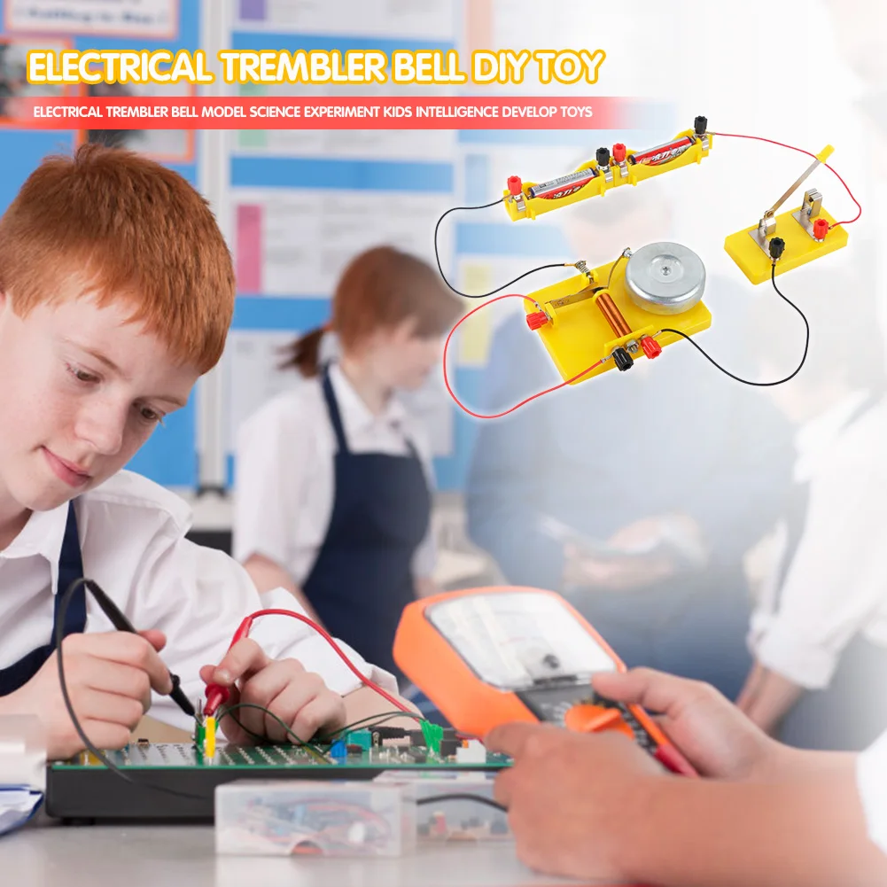 Детский Электрический тремблер модель колокольчика детские наборы для научных