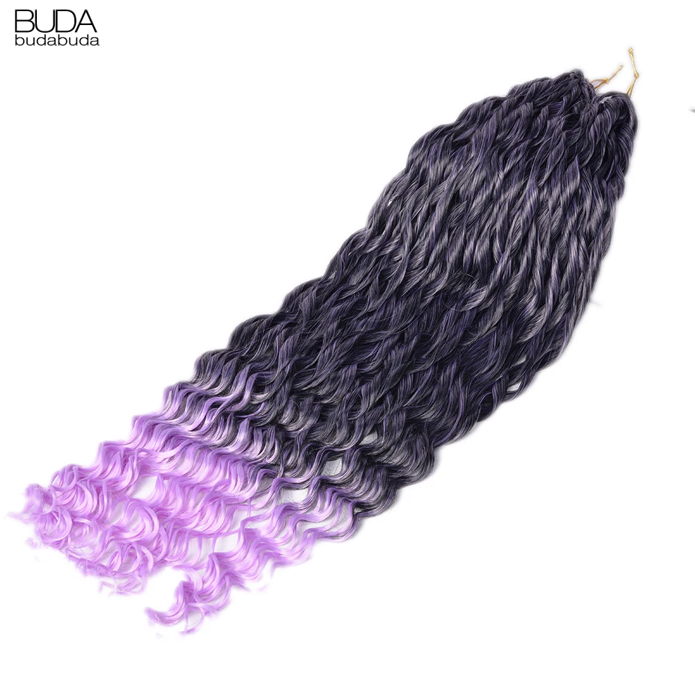 

Loose Water Wave Crochet Hair For African Braids 26 Inch Long French Wave Synthetic Hair Afro Curls Kinky Curly Hair For Women