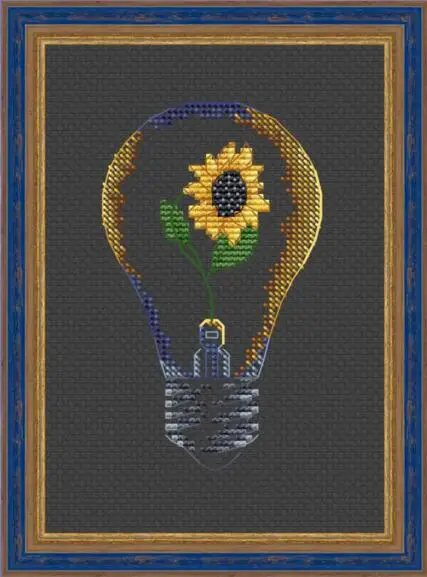 

MM2010103Home Fun Cross Stitch Kit Package Greeting Needlework Counted Cross-Stitching Kits New Style Joy Sunday Kits Embroidery