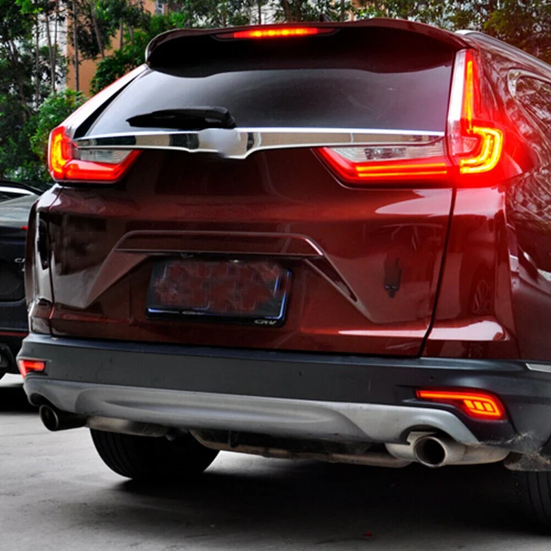 

For Honda CR-V CRV 17-19 LED Rear Bumper Brake Tail Lights Fog Lamp JSR Style