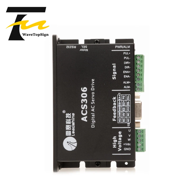 Драйвер Сервомотора Leadshine ACS306 ACS606 ACS806 входное напряжение постоянный ток 18-80 в 200-400