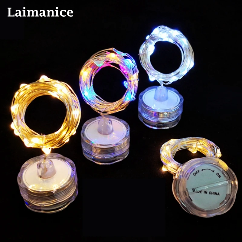 Водонепроницаемая гирлянсветильник из медной проволоки 2 м 20