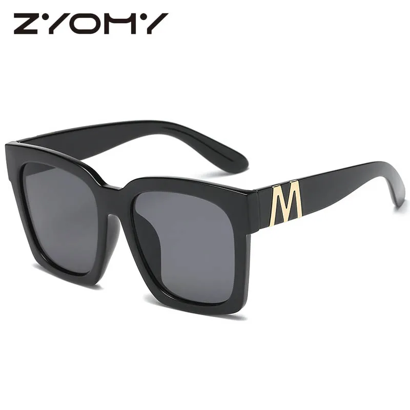 

Q Square Oversized Classic Brand Designer Women Sunglasses Big Box Driving Glasses Goggles UV400 Gafas Oculos De Sol