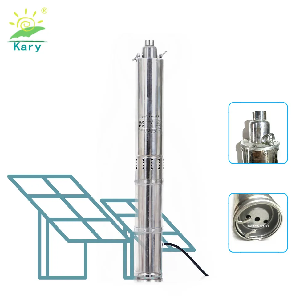 Помпа для глубоких центробежных насосов 24 В постоянного тока 3000 л/час 20 м |