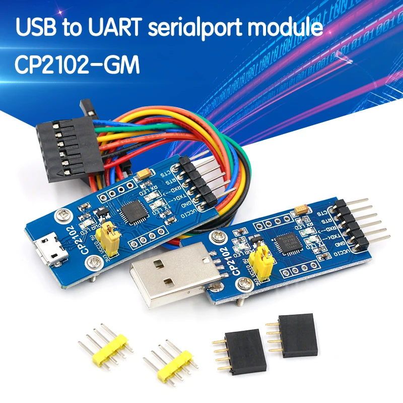 

CP2102-GM CP2102 USB to serial port USB to TTL communication module