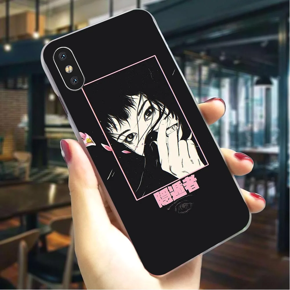 Hybrid Anime Teenage girl animation Phone Case For iPhone 5 Cover 5S SE 6 6S/6 6S Plus 7 8/7 8 X XS XR Xs Max Hard | Мобильные