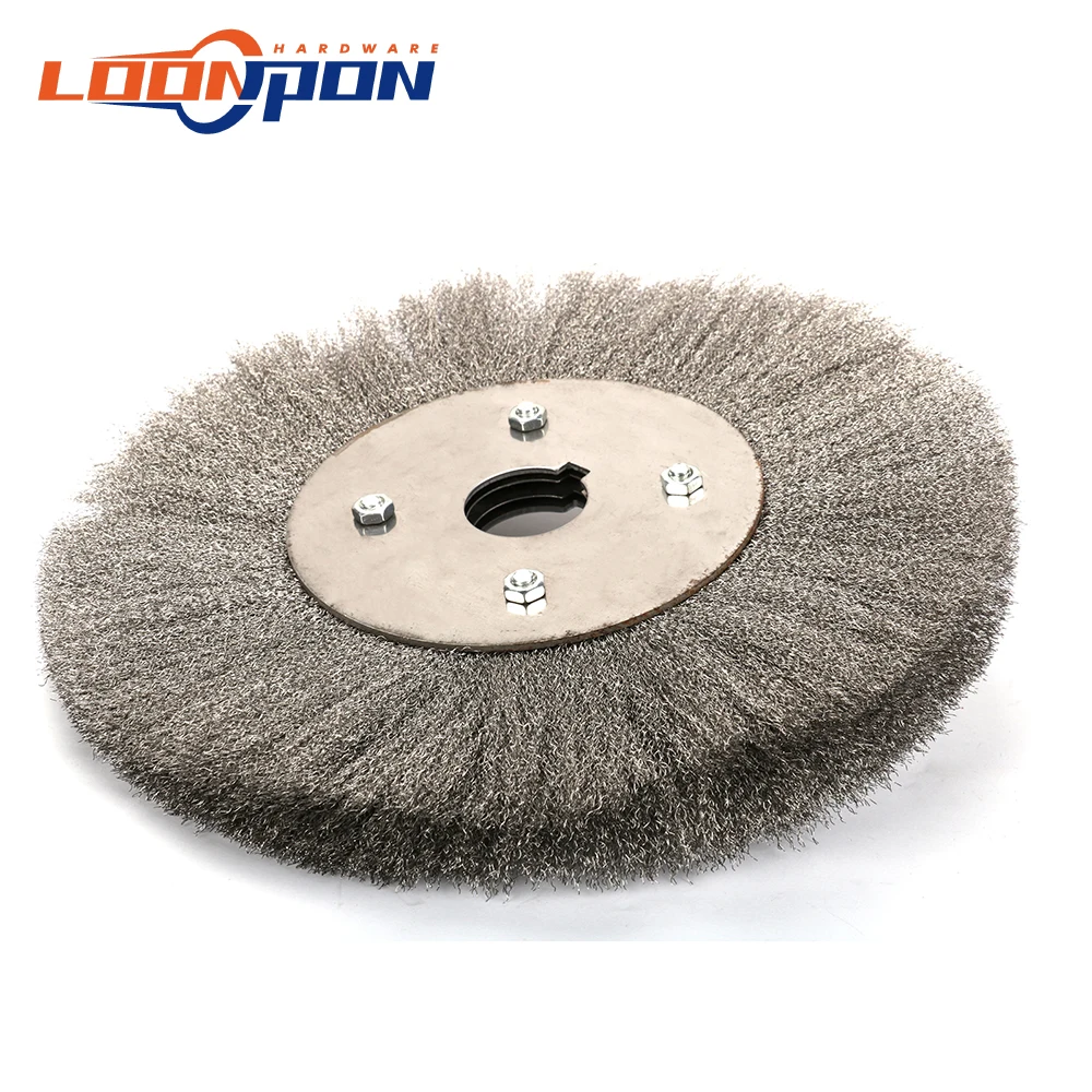Щетка для колеса из нержавеющей стали 3 &quot 10&quot шлифовального станка полировки