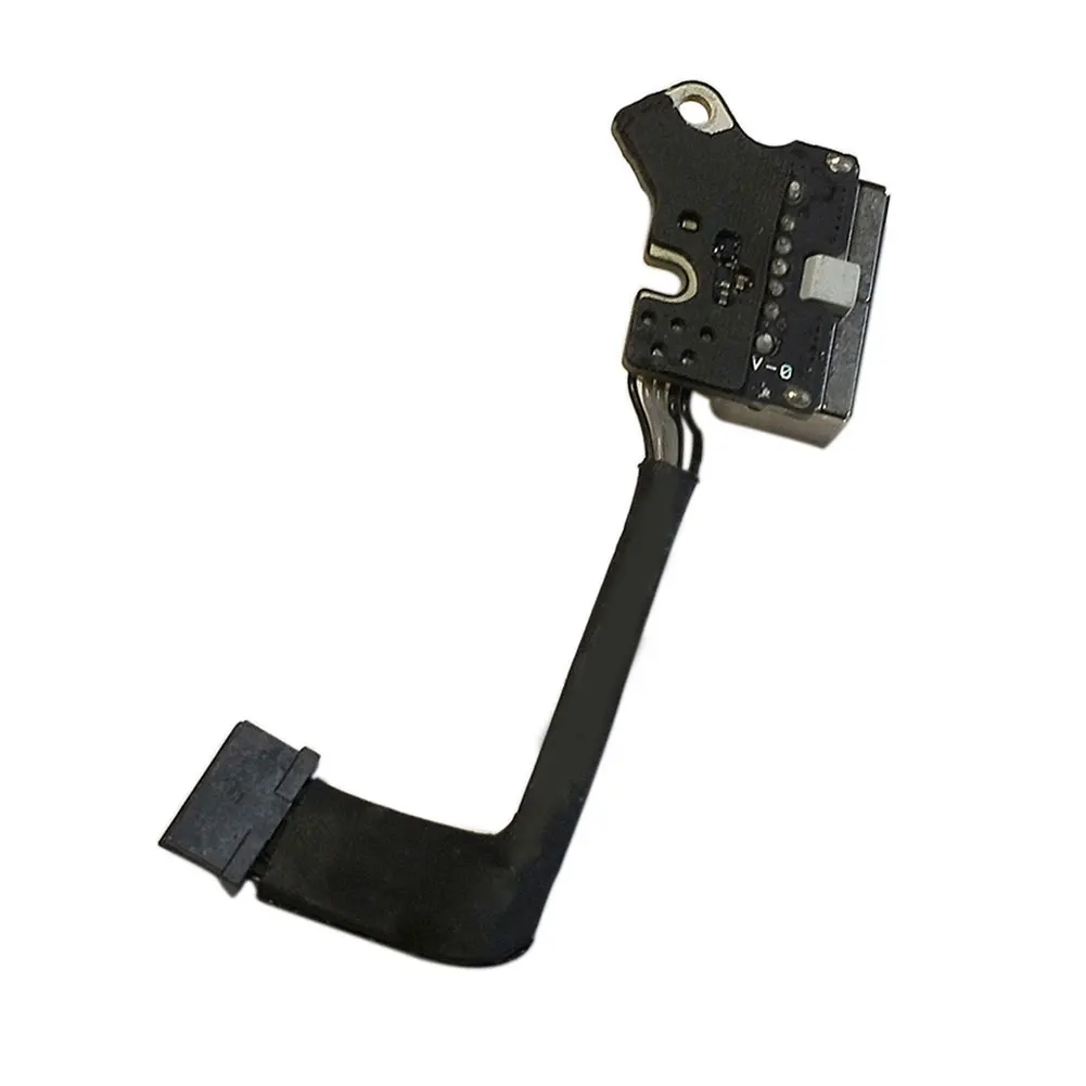 Черная плата гнезда для подключения внешнего источника постоянного тока легкая