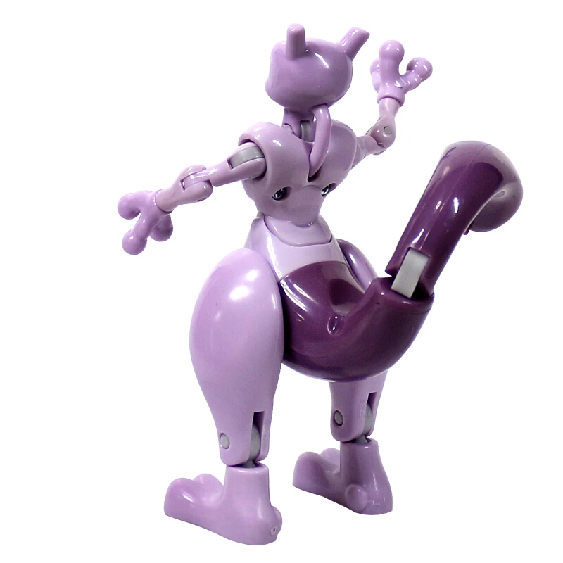 

Original Pokemon Figure Elf Ball Model Mewtwo Blastoise two-in-one Action Figure Toy A Birthday Present for Children