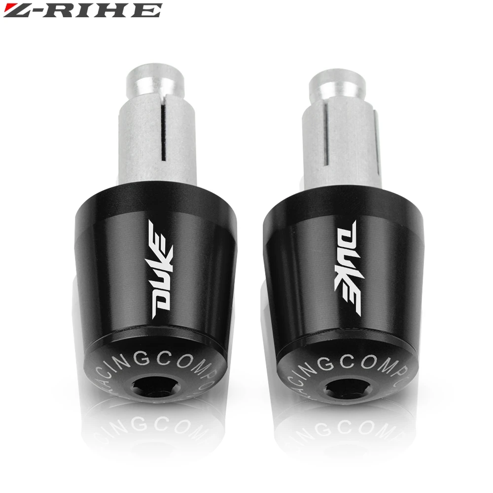 Black Black Для KTM Duke 125 200 250 390 2013- руль мотоцикла, аксессуары ручной рукоятки «Грипсы» рожки руля Кепки - Цвет: Black Black