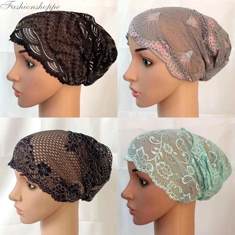 Женская мусульманская Внутренняя крышка Арабская стандартная головного убора