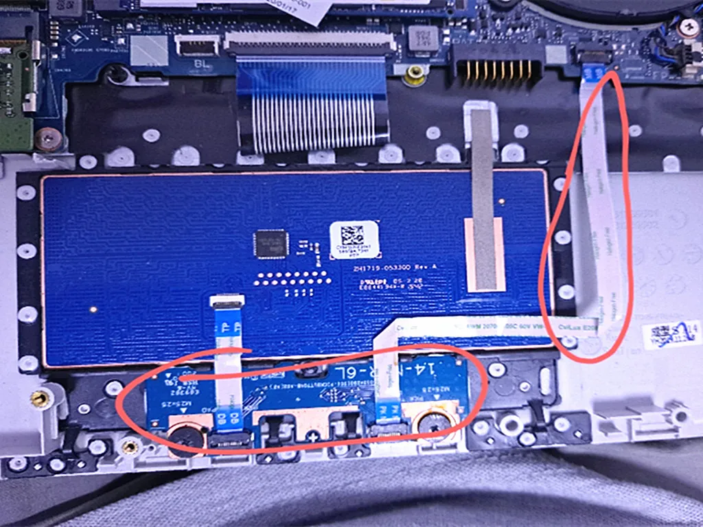 Новинка 6050A2981001 6050A2961001 1 шт.-10 шт. для HP 14S-DP 14s-dp0004au dp0006 TPN-I135 Touc hp ad Board хорошо