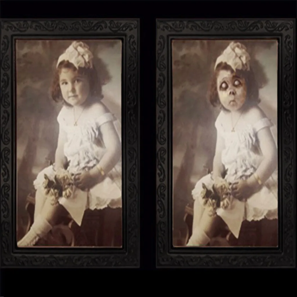 Украшение на Хэллоуин 2019 бар дом с привидениями 3D Люди призрак Фестиваль лицо