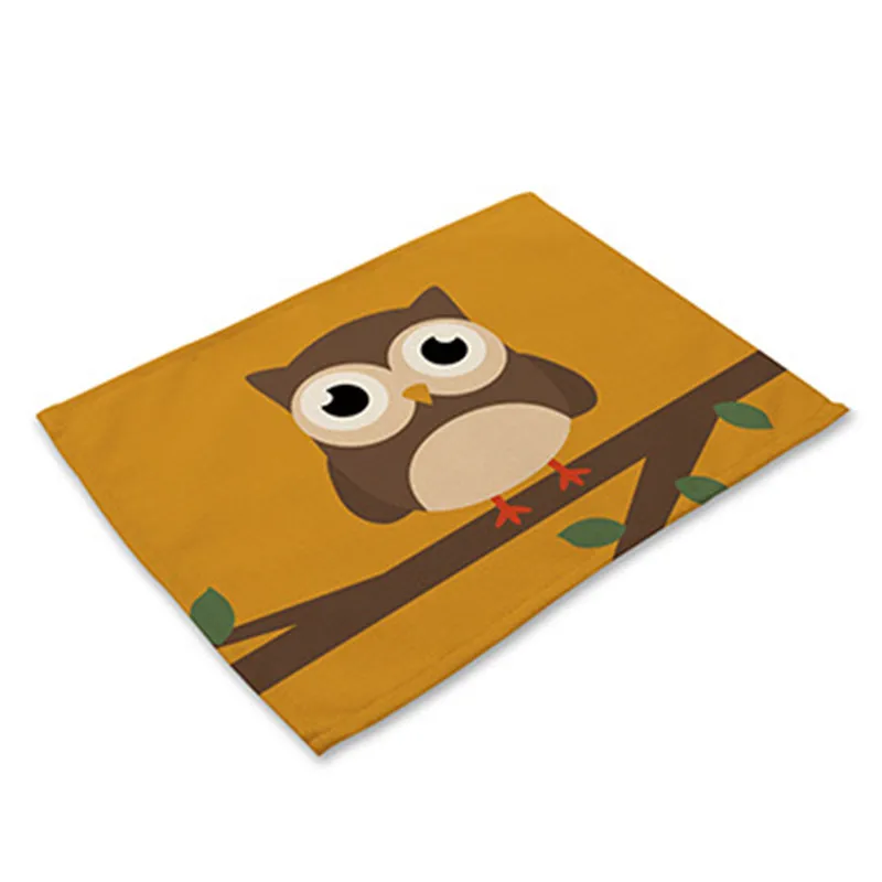 Мультяшные животные коврики креативные салфетки кошки собаки коврик для