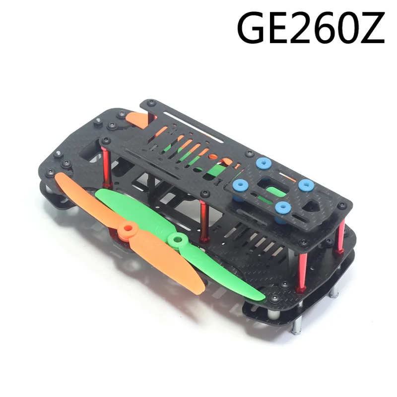 DIY FPV мини Дрон GE260Z Квадрокоптер складной каркас разобранный 260 мм Колесная база