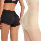 4 шт., бесшовные Утягивающие трусики с подкладкой для ягодиц