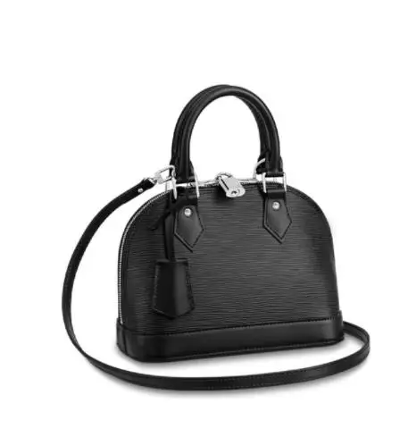 

2021 Women's Alma BB Handbag Real Leather Shell Shoulder Tote Top-handle Bag
