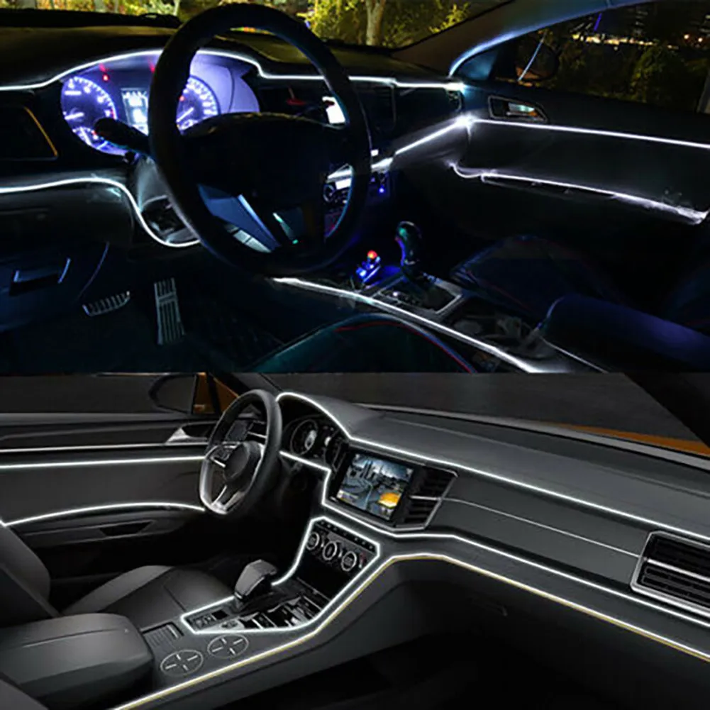 

Accessories Atmosphere Light Car Interior Cold Line Decoration Flexible