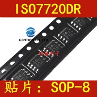 10pcs iso7720dr printing integrated circuit 7720 sop8 foot high precision digital isolator in stock 100 new and original