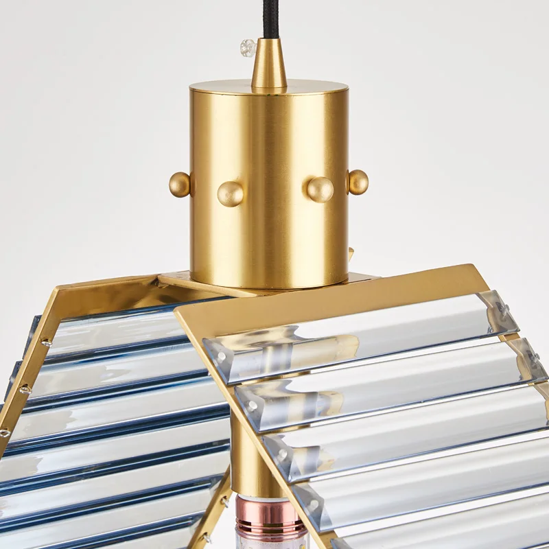 Современная хрустальная роскошная люстра FKL золотые комнатные светильники для