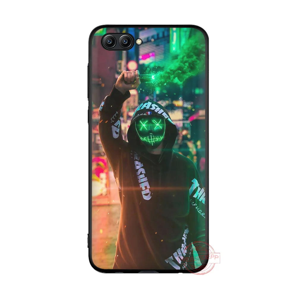 WEBBEDEPP Marshmello дот DJ один чехол для телефона из ТПУ с принтом Honor 6A 7A 2 ГБ/3 ГБ Pro 7C 7X 8X 8C 9