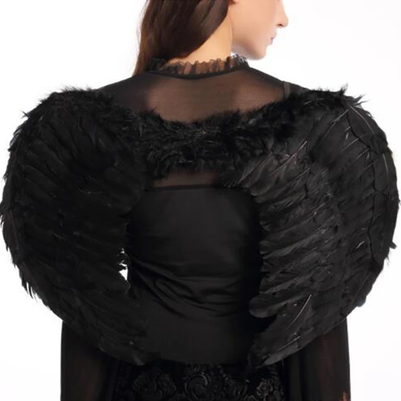 Halloween Black Devil Cosplay Costume ForWomen Vampire White Angel Dress With Wings Adult Sexy Party Witch Costumes Girl |