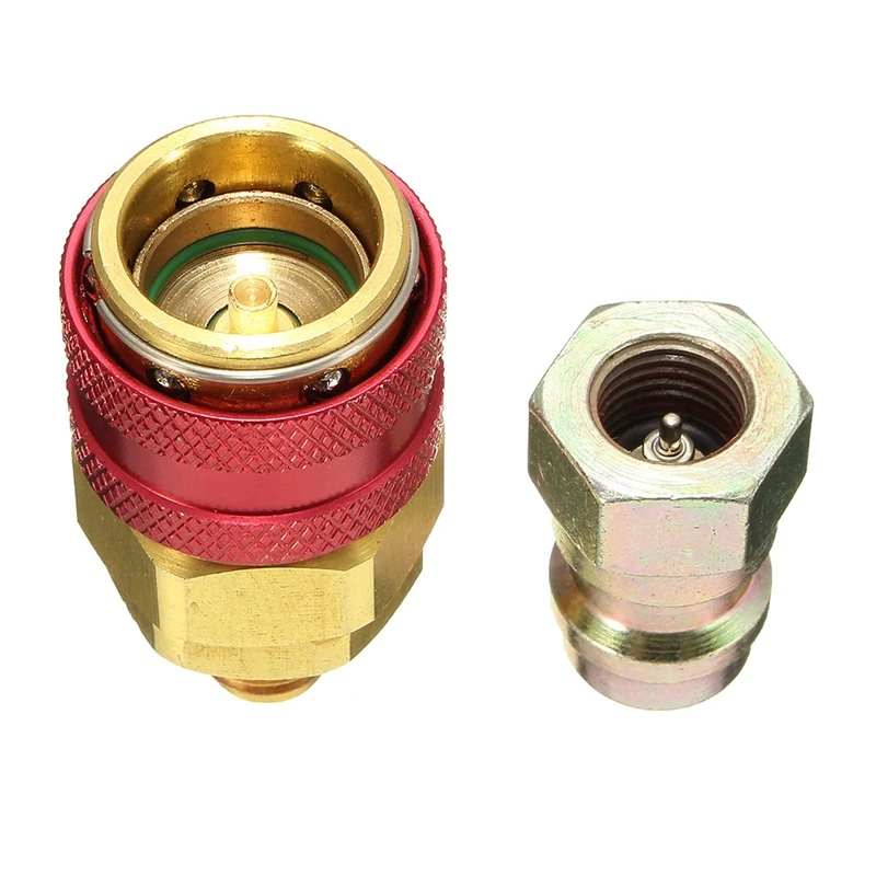 High and Low Side Expansion Adapter R134A Freon Quick Connector Automotive Air Conditioning Accessories for Ford Bmw | Автомобили и