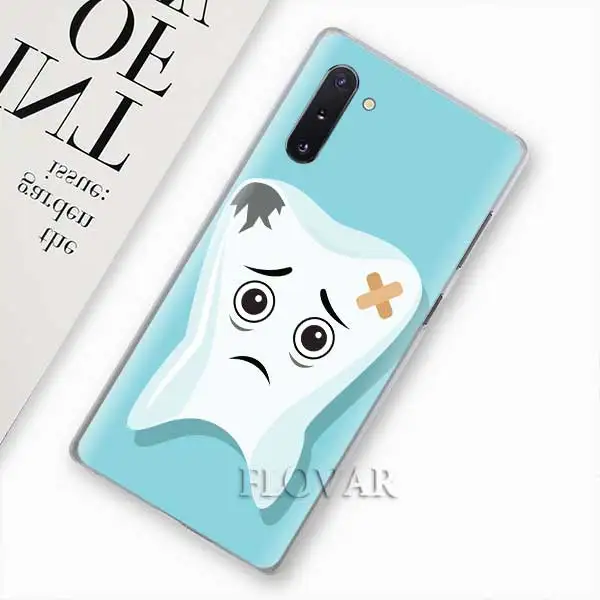013 Dentist Teeth Tooth Phone Cases for Samsung Galaxy Note 10 S10 Plus 5G S10e A30 A40 A50 A60 A70 M40 Hard Cover Coque - Цвет: 013