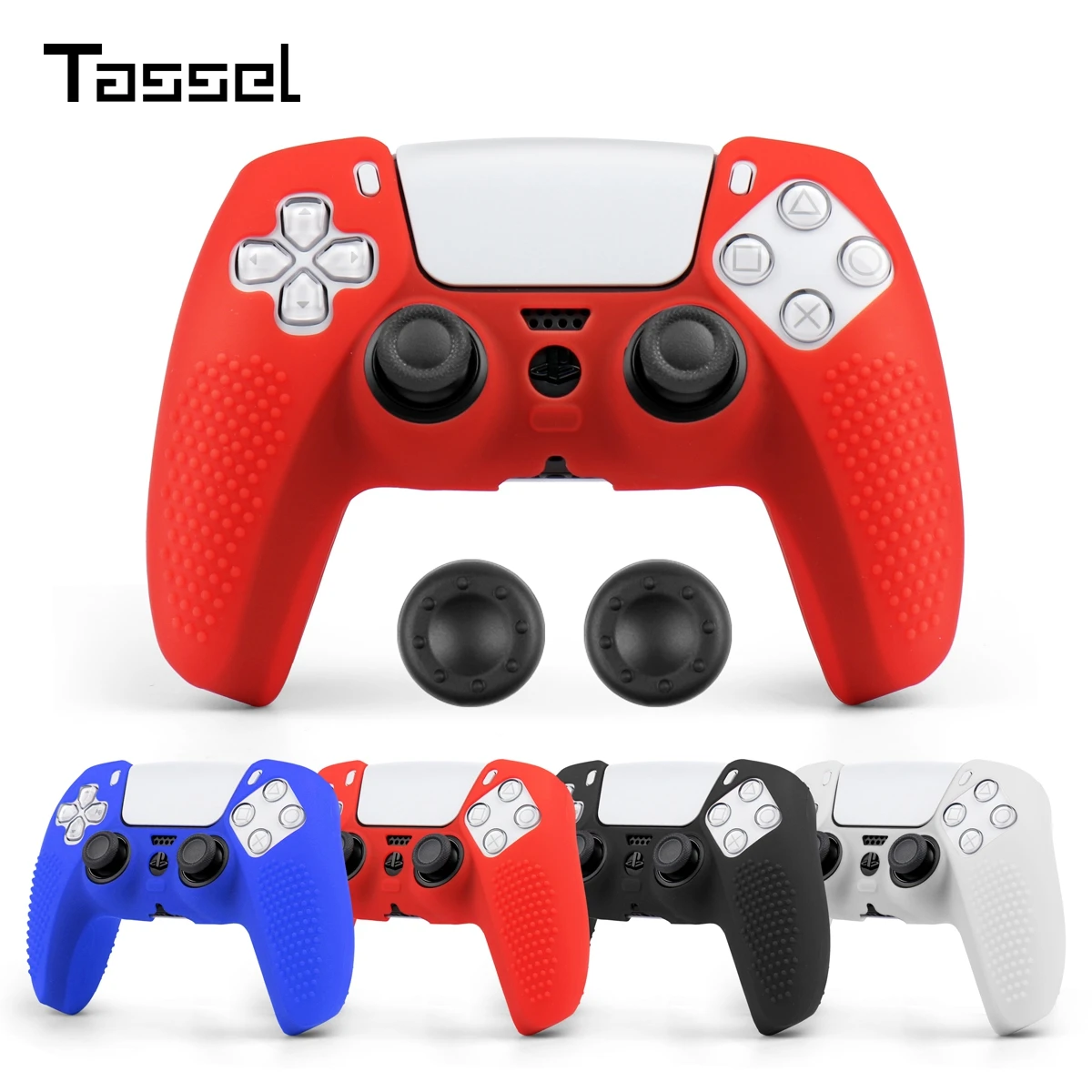 

Silicone Case For PS5 Gamepad Protective Cover For SONY Playstation 5 Controller Protection Case For PS5 Joysticks Gaming Access