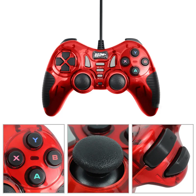 USB проводной геймпад для Android/ТВ-приставки/джойстик ПК игровой контроллер PS3