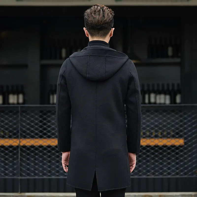 Новая брендовая одежда мужские зимние куртки корейская мода размера плюс