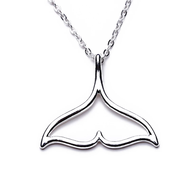 Женское Ожерелье в виде рыбьего хвоста из сплава 2020 новая мода ожерелье с кулоном