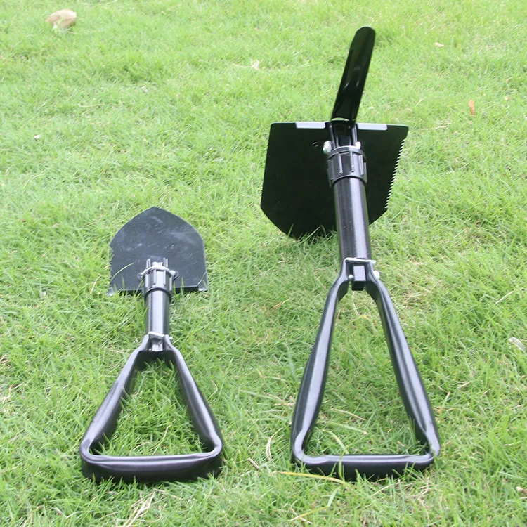 Автомобильная Складная тонкая стальная солдатская Военная лопатка спасательная