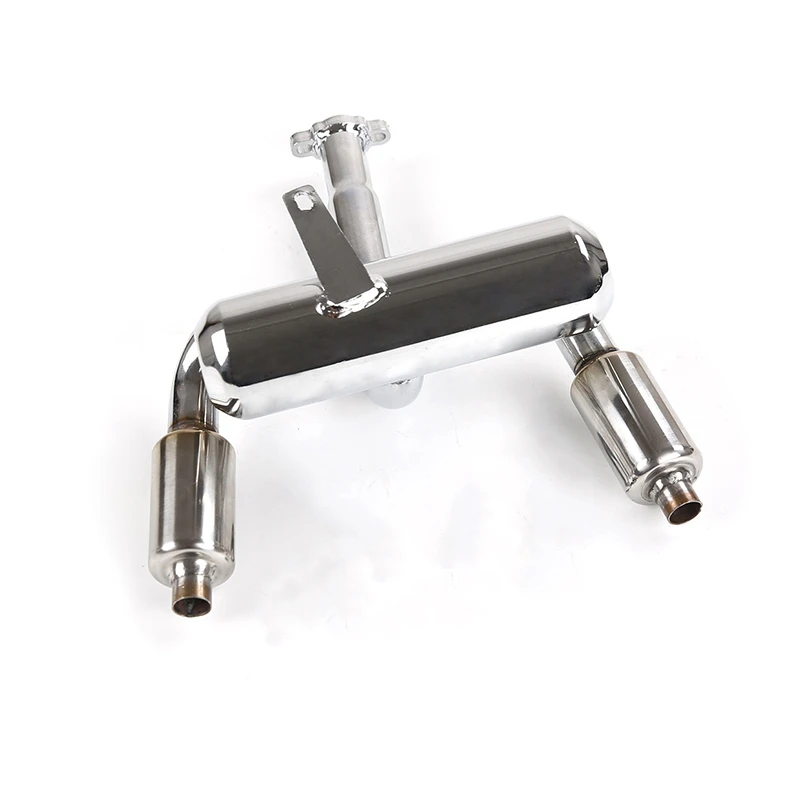 Выхлопная труба с 2 отверстиями задний бампер для 1/5 ROVAN HPI BAJA RV KM 5B 5T глушитель Rovan |