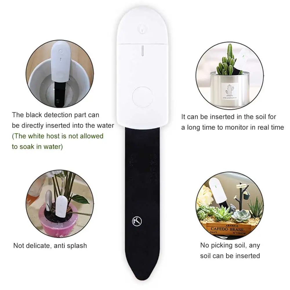 

Flower Monitor Flora Garden Care Plant Grass Soil Water Fertility Smart Tester Sensor Gardening Detector Tool For Lawn Farm
