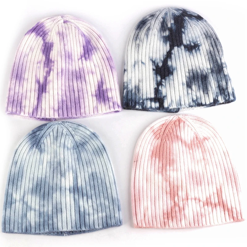 

Новая модная дизайнерская шапка для женщин и мужчин, эластичная вязаная шапка в полоску, теплая плотная вязаная шапка, шапочки карамельных ...