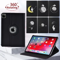 tablet case for apple ipad pro 9 7pro 10 5pro 11 360 rotating scratch resistant cover case free stylus