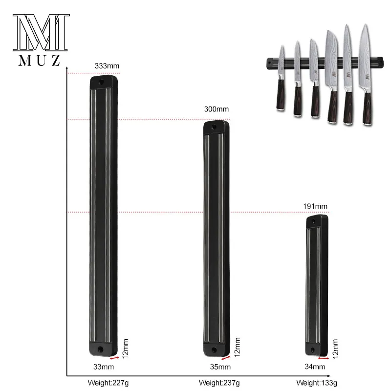 13/18 дюймовый магнитный держатель для ножей настенный магнитные ножи из