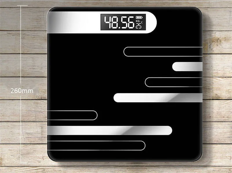 Bathroom Floor Scales Body Fat Scale Scientific Electronic LED Digital Body Weight Balance Weighing Scales Water Muscle Mass BMI