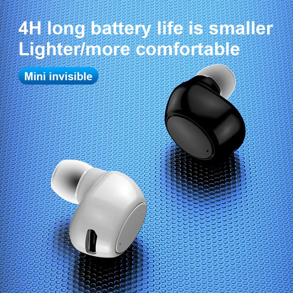 

X6 Mini InEar Bluetooth-compatible5.0 Earphone Sport Gaming Headset with Mic Wireless Headphones Handsfree Earbud For All Phone