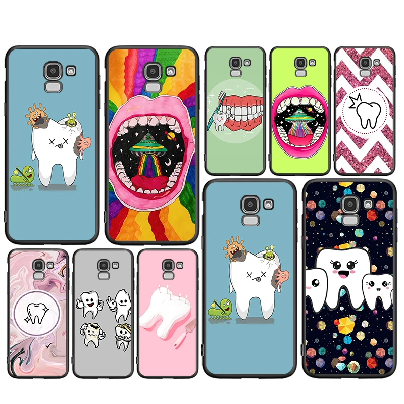 

Dentist Teeth Tooth For Samsung J8 J7 Duo J730 J6 J5 J530 J4 J3 J330 J2 Core Star Prime 2018 EU Plus Soft TPU Phone Case