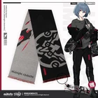 Плетеный двусторонний жаккардовый шарф для косплея по мотивам аниме Game Honkai Impact 3