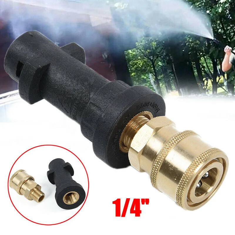 

Gold Adapter Brass plastic Valve Attachment K Series S10 Pressure Washer