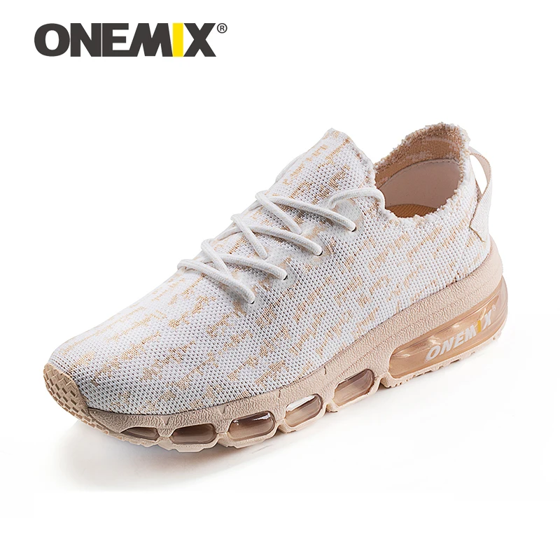 ONEMIX весна дышащие противоскользящие мягкие беговые кроссовки Мужская